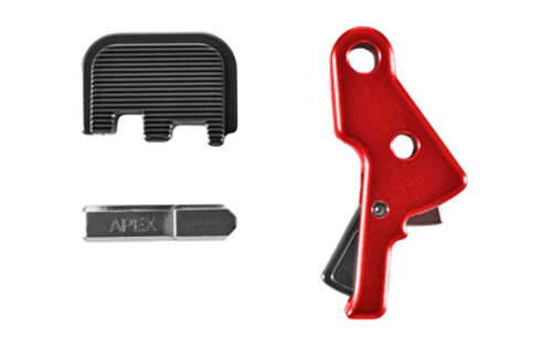 Parts Apex Tactical Specialties AEK APEX ACTN ENHN CZ P-10S/C/F 9MM RED • Model: AEK